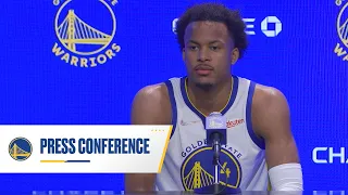 Mose Moody 2021 Media Day Press Conference | Golden State Warriors
