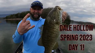 Dale Hollow Spring 2023 - Day 1 (NOT BAD!)