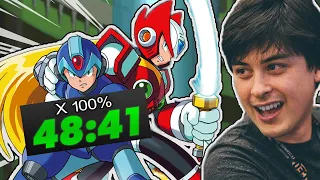 Mega Man X4 SPEEDRUN (X - 100% // 48:41) [Top 15 World]