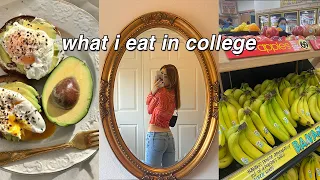 VLOG ★ what I eat in a week at college