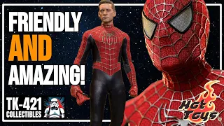 Hot Toys FRIENDLY NEIGHBORHOOD SPIDER-MAN Unboxing and Review - MMS661 No Way Home