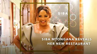 Siba Mtongana on family, food & her debut restaurant at Table Bay Hotel called Siba - The Restaurant