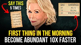 Louise Hay - Become Abundant Quicker by Applying These Teachings | Say This 5 Times in The Morning