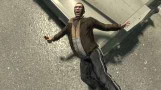 GTA IV - Funny moments, deaths and glitches 5