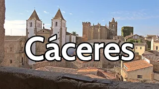 CÁCERES Capital (4K) 🟢 GUÍA DE VIAJE 📌 Qué ver y hacer en 2 días | Extremadura - España