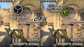 CS2 / Counter-Strike 2 OBS Recording VS Nvidia Shadowplay Recording