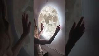 Настенный светильник - Луна 80 см в диаметре