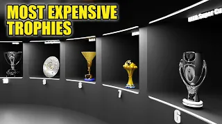 Most EXPENSIVE FOOTBALL TROPHIES [2023] 💰🏆 | 3D
