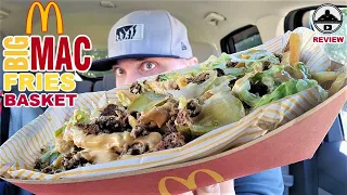 McDonald's® BIG MAC® FRIES BASKET Review! 🤡🍔🍟