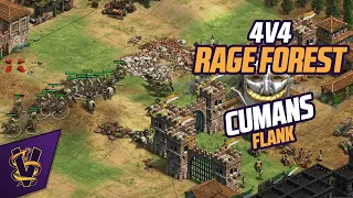 4v4 Rage Forest | Cumans Flank