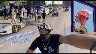 WE PULLED UP TO 42DUGG VIDEO SHOOT | Detroit, MI #Bikelife Rideout Pt.3