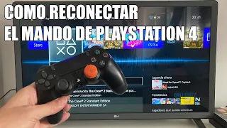 Como Reconectar el Mando Dualshock de Playstation 4 - Con y Sin Cable