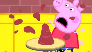 Peppa Pig Português Brasil ❤️ A CERÂMICA | HD | Desenhos Animados