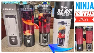 Ninja Blast BC151BK vs BlendJet 2 Cordless Portable Smoothie Blender COMPARISON  *Which is BEST*