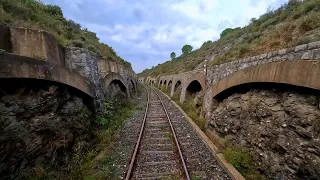 Driver’s Eye View (France) - Le Train Rouge - Rivesaltes to Axat - Part 1 Rivesaltes to Maury