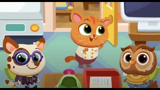 Play Fun Pet Care - Little kitten Bubbu - My Virtual Pet - Fun Cute Kitten Android Gameplay #4