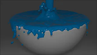 Wasser ÜBERFLUTET Schale (Blender Animation)