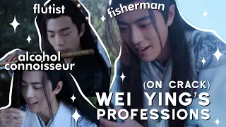 wei ying and his 7483992 professions: the untamed