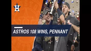 Astros road to the AL Crown