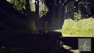 [NieR Automata] Treasure Hunt at the Castle Quest Guide (Machine Parts in the Forest Kings Castle)