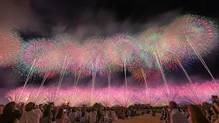 【4K】長岡花火 復興祈願花火フェニックス フェニックスエリア席からNagaoka Fireworks Phoenix