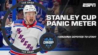 Stanley Cup Playoff Panic Meter 🚨 + Arizona Coyotes Salt Lake City Relocation Update | The Drop