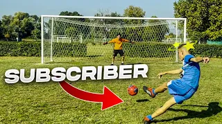 Football Challenges εναντίον SUBSCRIBERS!!!