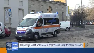 Milano | Vigili assaliti a bastonate in Porta Venezia: ecco il video dell'aggressione