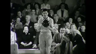 Jerry Lewis & Paul Krumske - Bowling Kings (25 minute clip) (1959) - MDA Telethon