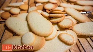 Cats' Tongues Cookies - Tiny Kitchen