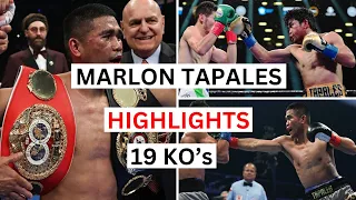 Marlon Tapales (19 KO's) Highlights & Knockouts