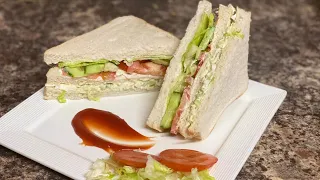 Egg Mayo sandwich | Club Sandwich #ramadanspecial #ramadanrecipe #eggmayo #eggsandwich