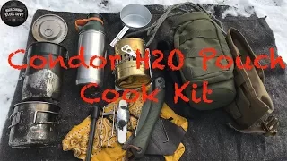 Condor H2O Pouch Cook Kit and Bushcraft Coffee with the Svea 123R Stove and Stanley Adventure Cup