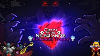 Crypt of the Necrodancer Platinum Trophy and Lowest of the Low Completed