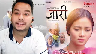 Trailer Reaction on JAARI | Miruna Magar | Dayahang Rai | Upendra Subba | Trailer Review By SG