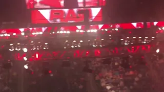 WWE Monday night raw 11/21/22 johnny gargano/ the miz/ omos entrance