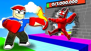 Ik versla DE DUIVEL in Roblox !! 🥊 | Monster Punch