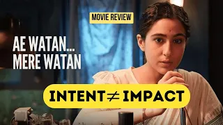 Ae Watan Mere Watan Movie Review | Sara Ali Khan | Emraan Hashmi | Amazon Prime Video Movie