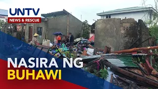 12 bahay sa Northern Samar, nasira ng buhawi dulot ng bagyong Aghon