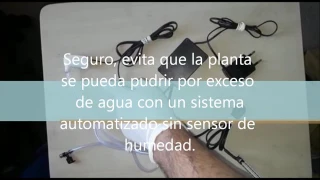 Sistema de riego automatico con sensor de humedad
