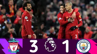 Liverpool vs Manchester city  3-1 premier league 2019 | Extended highlights & Goals |🎤عصام الشوالي