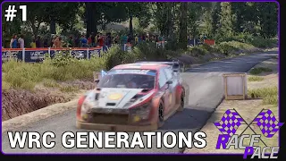 WRC GENERATIONS | Co-op Driver Gameplay #1 | Belgium - ZonneBeke