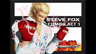 Tekken 5 - Steve Fox Combo Act # 1 - #viral #trending #youtube