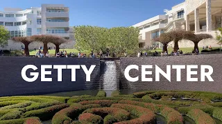 Getty Center with Kids - Visiting the Free Art Museum in Los Angeles with Gardens & Tram Ride 4K