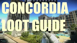 Concordia LOOT GUIDE - Escape From Tarkov