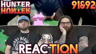 SAD GON & HELLO KING!! | Hunter x Hunter Episode 91 & 92 REACTION!!