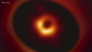 Scientists reveal first image ever taken of black hole