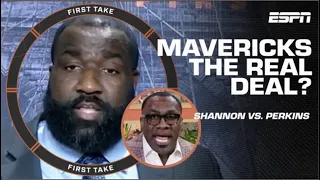 👀 CONTENDERS OR PRETENDERS?! 👀 Shannon Sharpe & Kendrick Perkins get INTO IT! | First Take