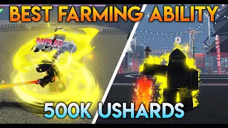 BEST FARMING ABILITY & FASTEST WAY TO GET USHARDS in [AUT] A Universal Time 3.0 (Guide)