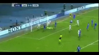 GOL DE LACAZZETE DINAMO ZAGREB VS OLYMPIQUE LYON 0 - 1